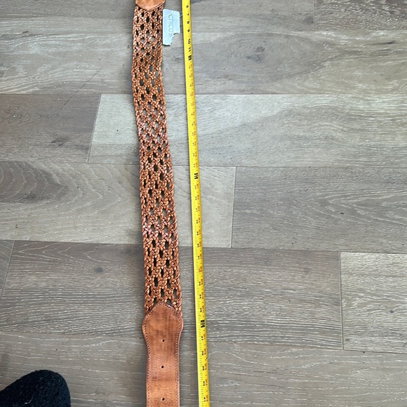 Chico's Brown Woven Leather Belt - Picture 12 of 12